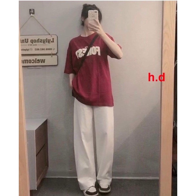 Sét bộ FOREST quần kaki trắng TH6