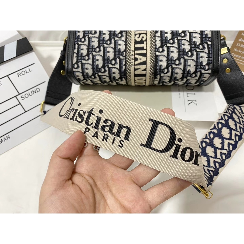 Dior_Túi đeo chéo phụ nữ Túi xách sang trọng bằng da PU Túi đeo chéo lớn