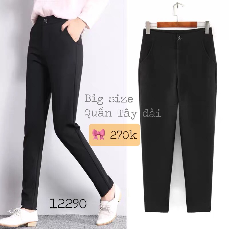 Quần BIG SIZE quần tây DÀI thun 12290