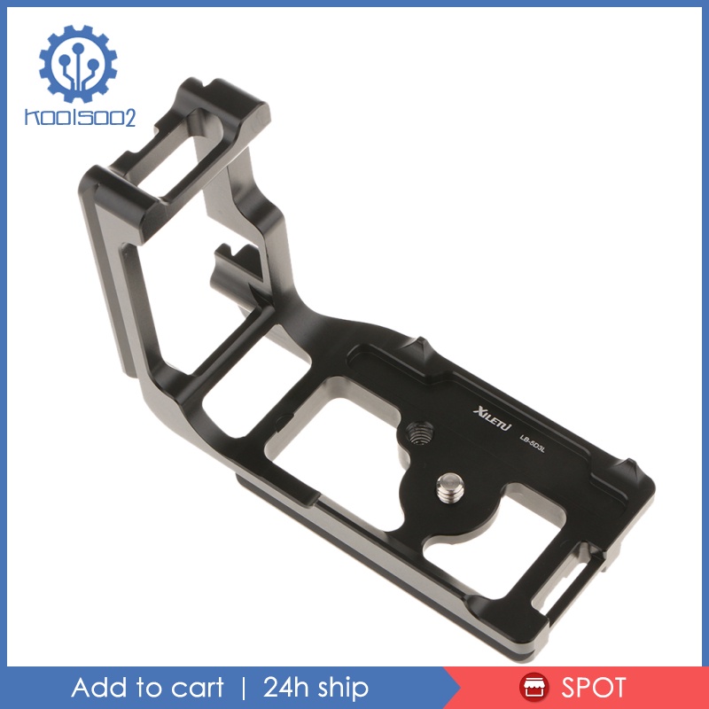 [KOOLSOO2]Quick Release Plate L Shape Bracket Holder HandGrip for Canon 5D3 5DIII