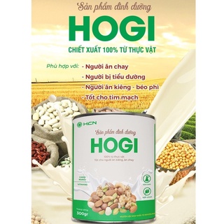 Sữa hạt Hogi 300g. sữa  dinh dưỡng cho người ăn kiêng , ăn chay, tiểu đường, mỡ máu, kiểm soát cân nặng
