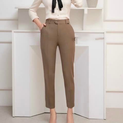 Quần Tây Nữ Công Sở Baggy Lưng Chun B608