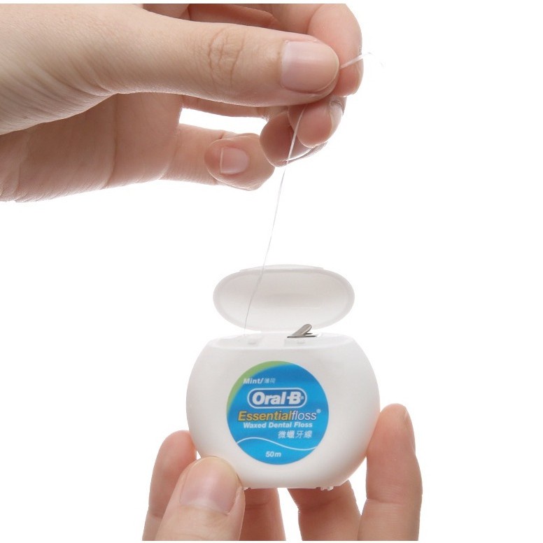 Chỉ nha khoa ORAL-B - Esential‪ Floss Waxed Dental Floss​ 50m