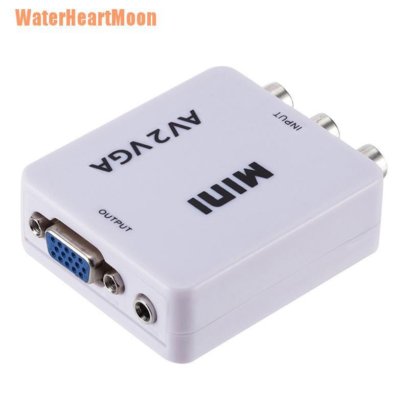 Bộ Chuyển Đổi Video Từ Av Rca Sang Vga Hd 1080P Tv | BigBuy360 - bigbuy360.vn