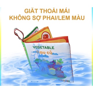 Đồ chơi sách vải cho bé - đồ chơi an toàn cho bé