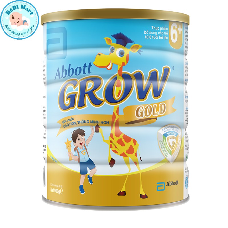 Sữa Abbott Grow 6+ 900g (từ 6 tuổi trở lên)