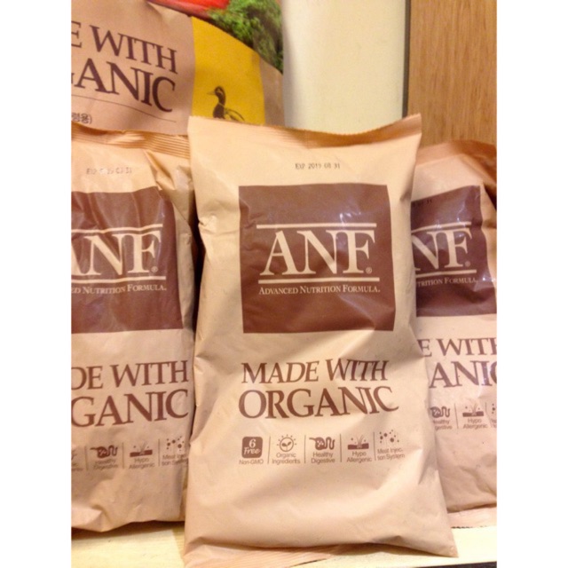 Thức ăn khô hữu cơ ANF Organic Vị Gà