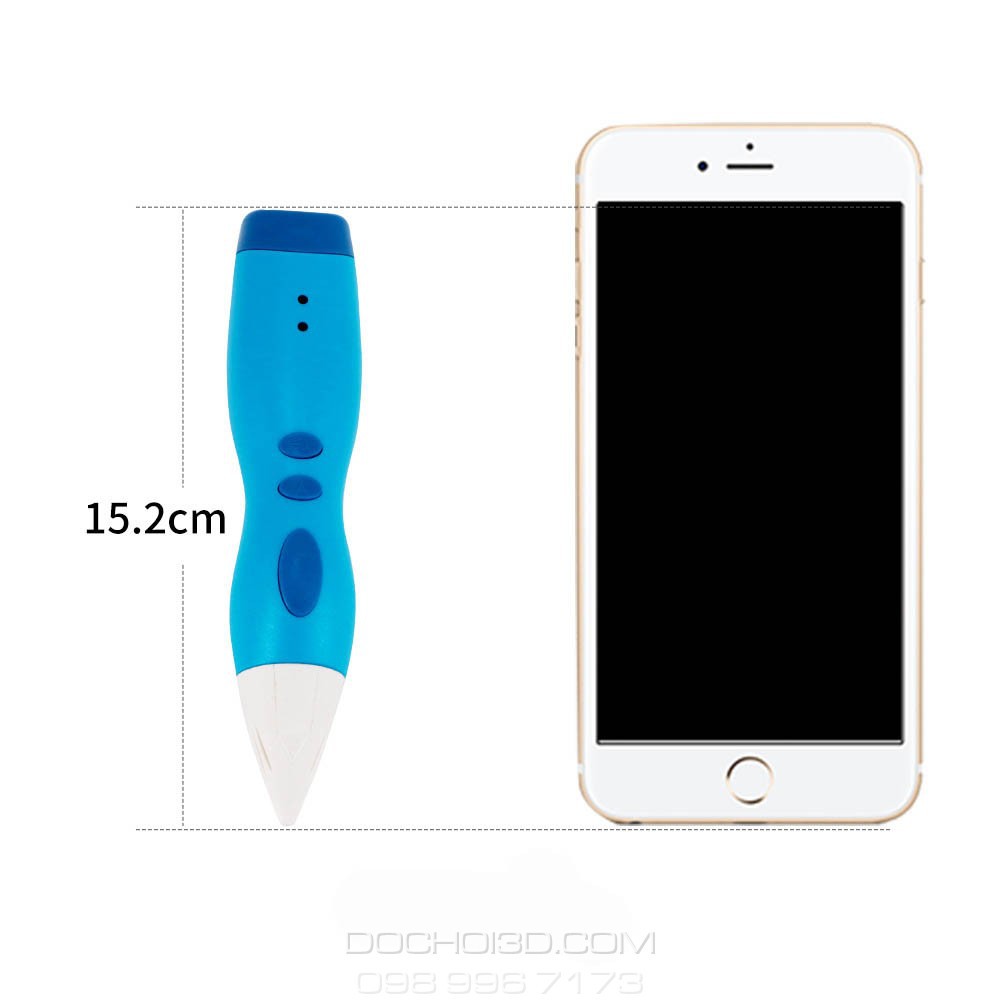 [Có Bảo Hành] BÚT VẼ 3D PRINTING PEN STARTER 2020 - DÙNG PIN, NHIỆT ĐỘ THẤP An Toàn Cho Trẻ Em, Chỉ DÙNG MỰC PCL