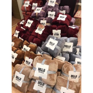 Chăn Lông Thỏ MUJI mềm mượt