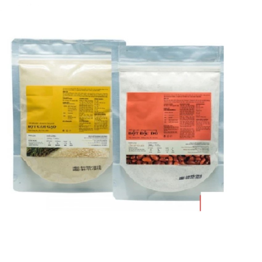 bột yến mạch 200g+bột đậu đỏ 200g