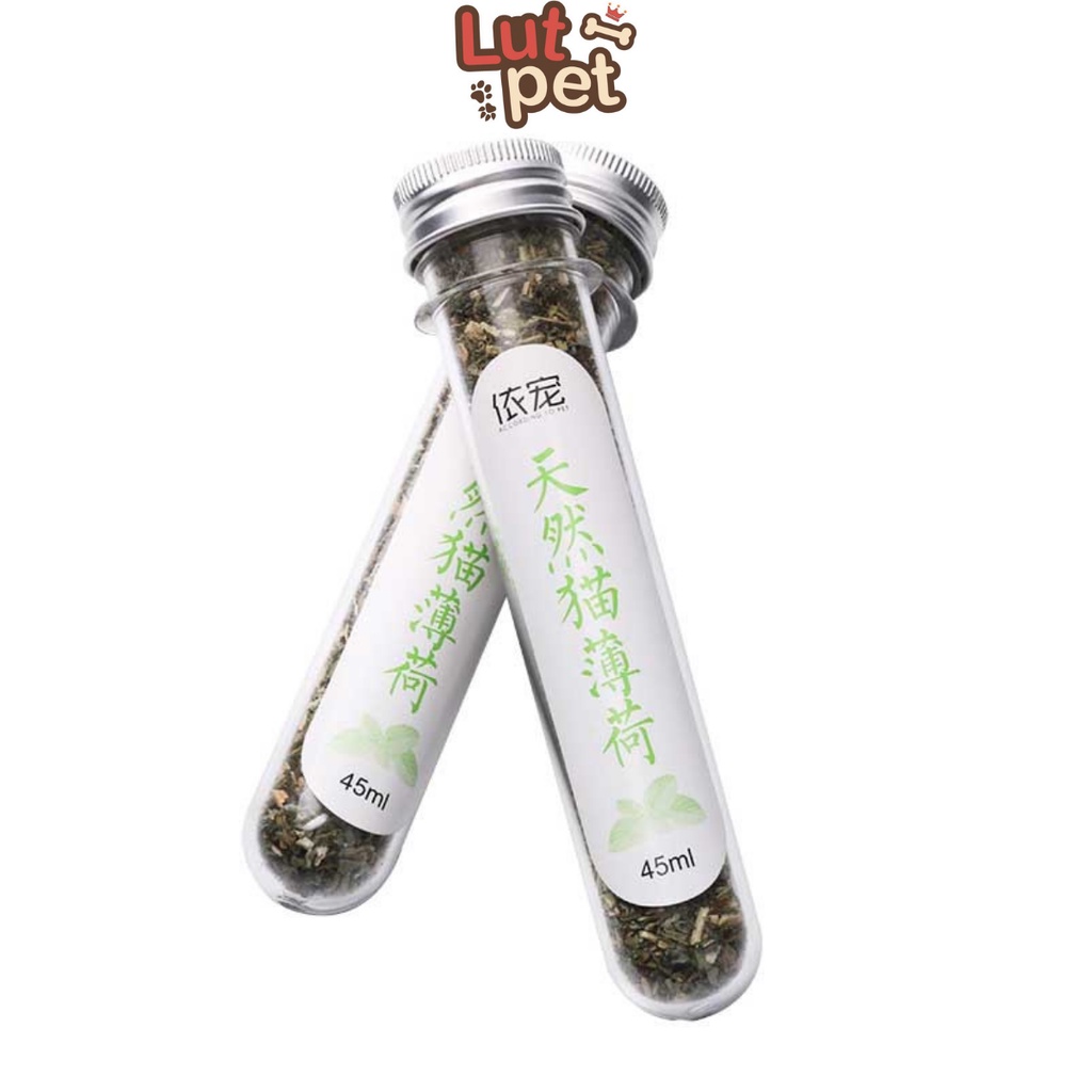 Cỏ Mèo bạc hà Catnip cỏ thơm cho mèo 45ml - lutpet