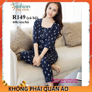 Rập giấy đồ bộ mặc nhà mã số R149