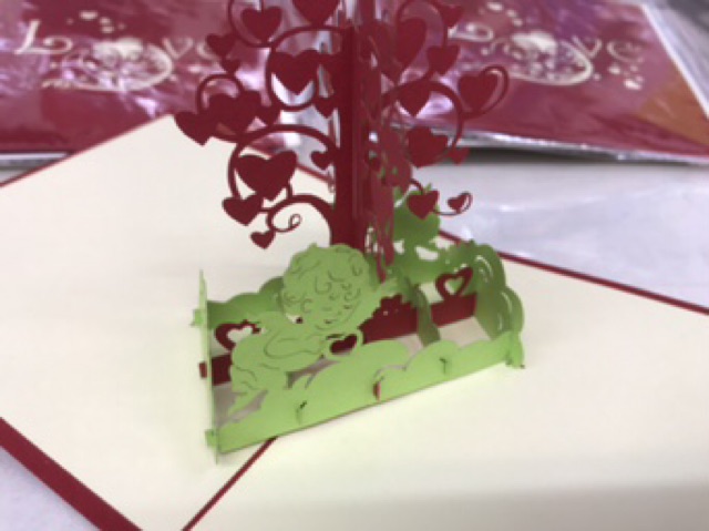 Cây Trái Tim 1 ( thiên thần ) - Love - Flower  - Thiệp 3D | BigBuy360 - bigbuy360.vn