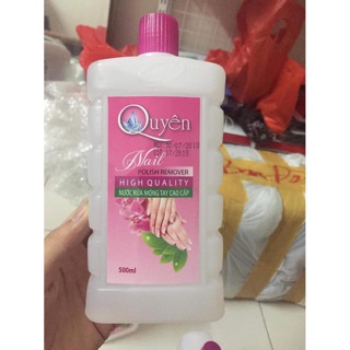 Nước rửa móng axeton