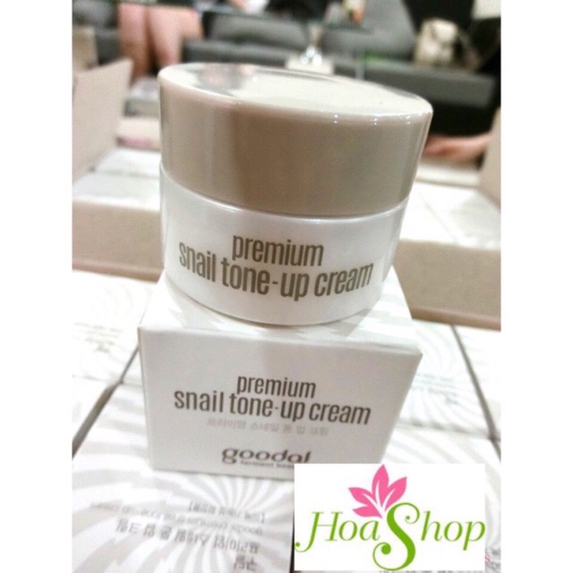 Kem dưỡng ốc sên Goodal premium snail tone up cream mini