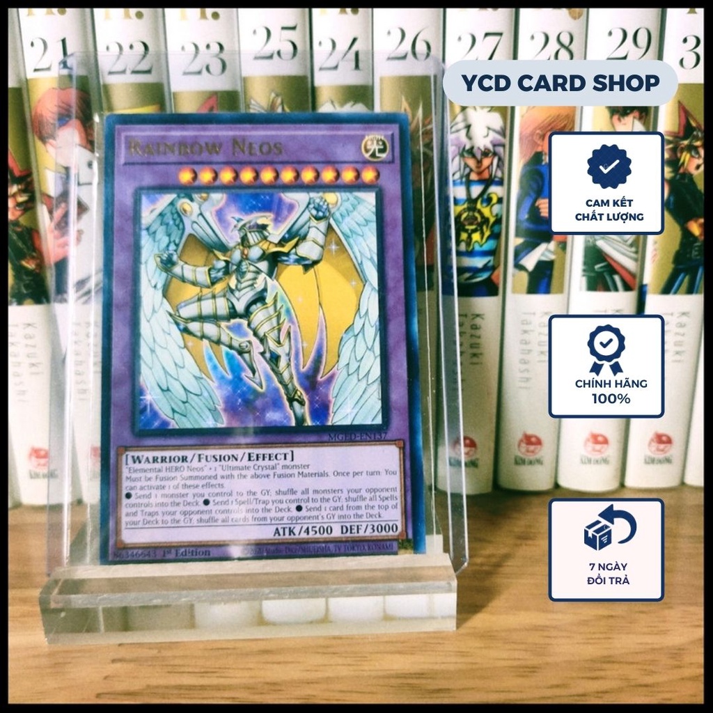 Thẻ bài yugioh chính hãng Rainbow Neos – Rare