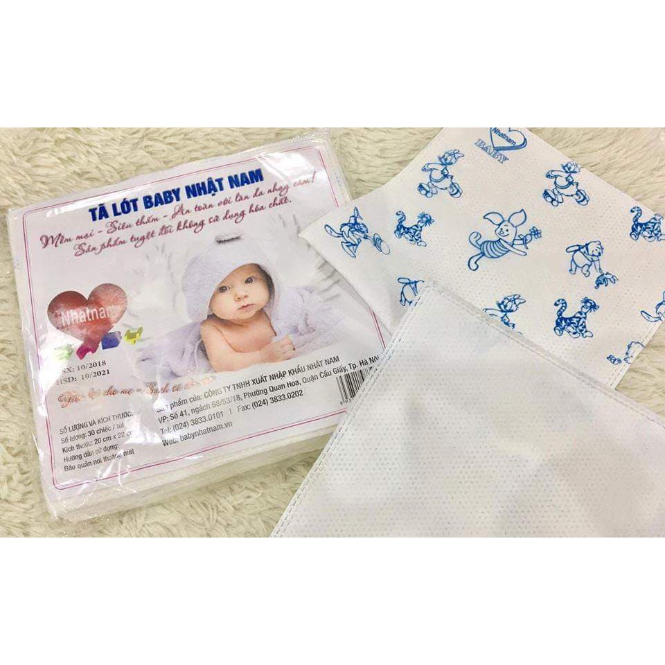 COMBO 5 bịch tấm lót phân su baby NN (1 bịch 30 tờ )