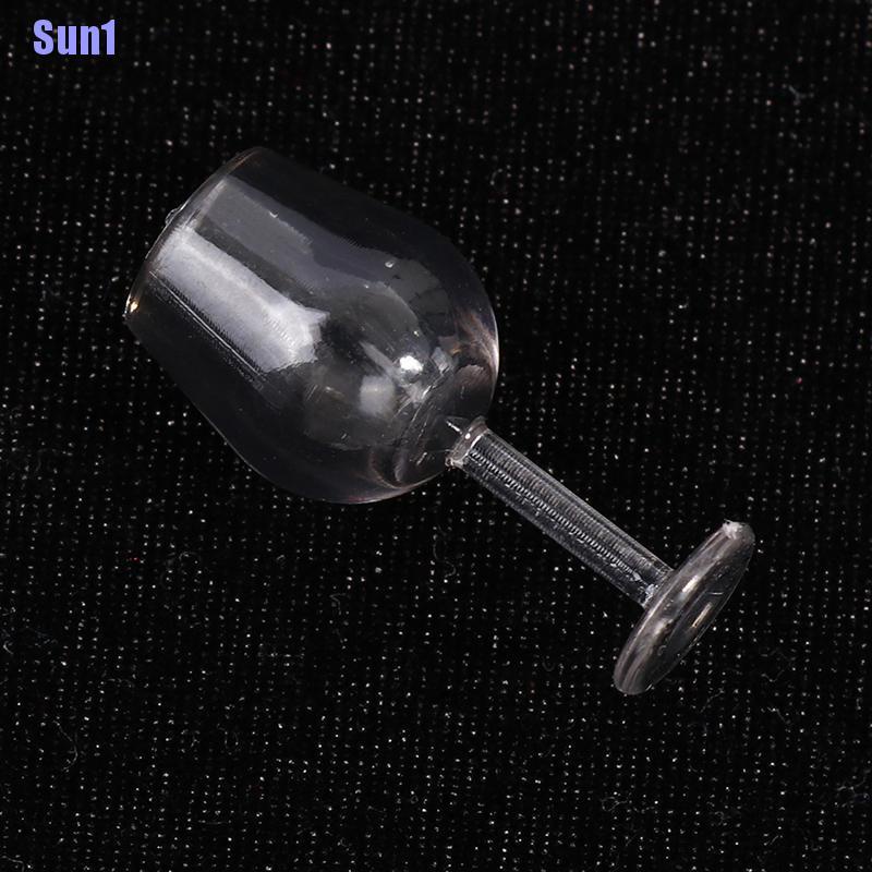 Bộ 10 Cốc Nhựa Trong Suốt Dùng Trang Trí Nhà Cửa