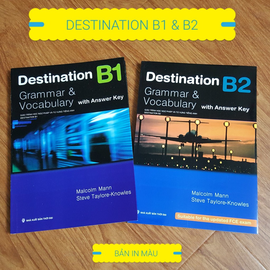 Sách - Combo Destination B1& B2 Grammar & Vocabular with Answer Key