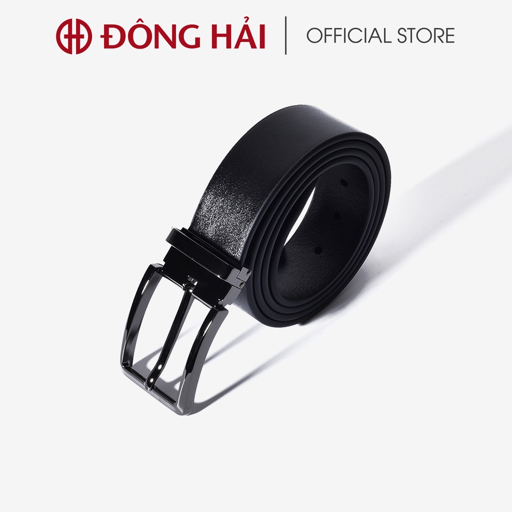 "TẶNG NGAY 30K khi theo dõi gian hàng "Dây nịt nam da bò cao cấp Đông Hải khóa xỏ kim thanh lịch - NITKMPU420