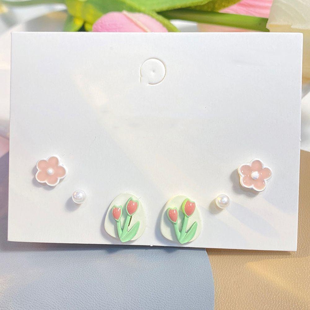 JARRED Bộ Bông Tai Thiết Kế Xinh Xắn Thời Trang Mùa Hè Cho Nữ