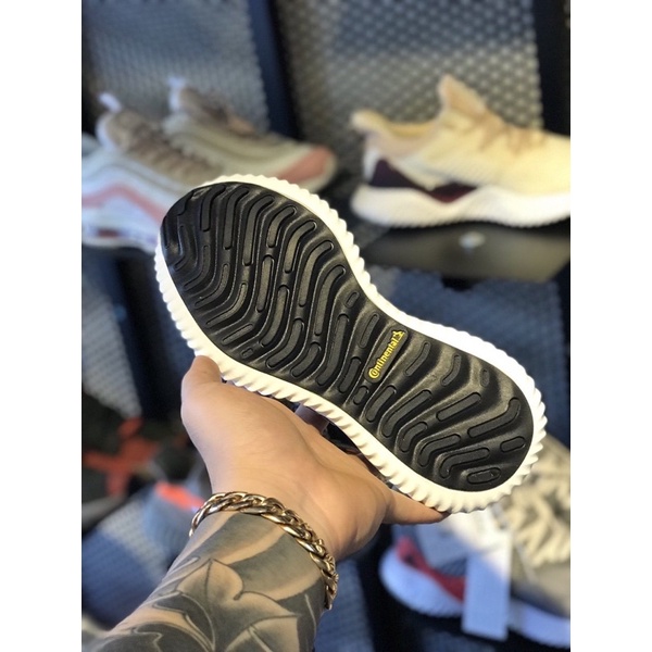 Giày thể thao sneaker alpha bounce 2018 kem tím