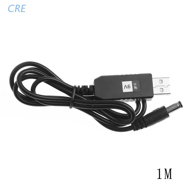 Dây Cáp Tăng Áp USB DC 5V Sang DC 9V 2.1x5.5mm Chuyên Dụng Cho Bộ Định Tuyến