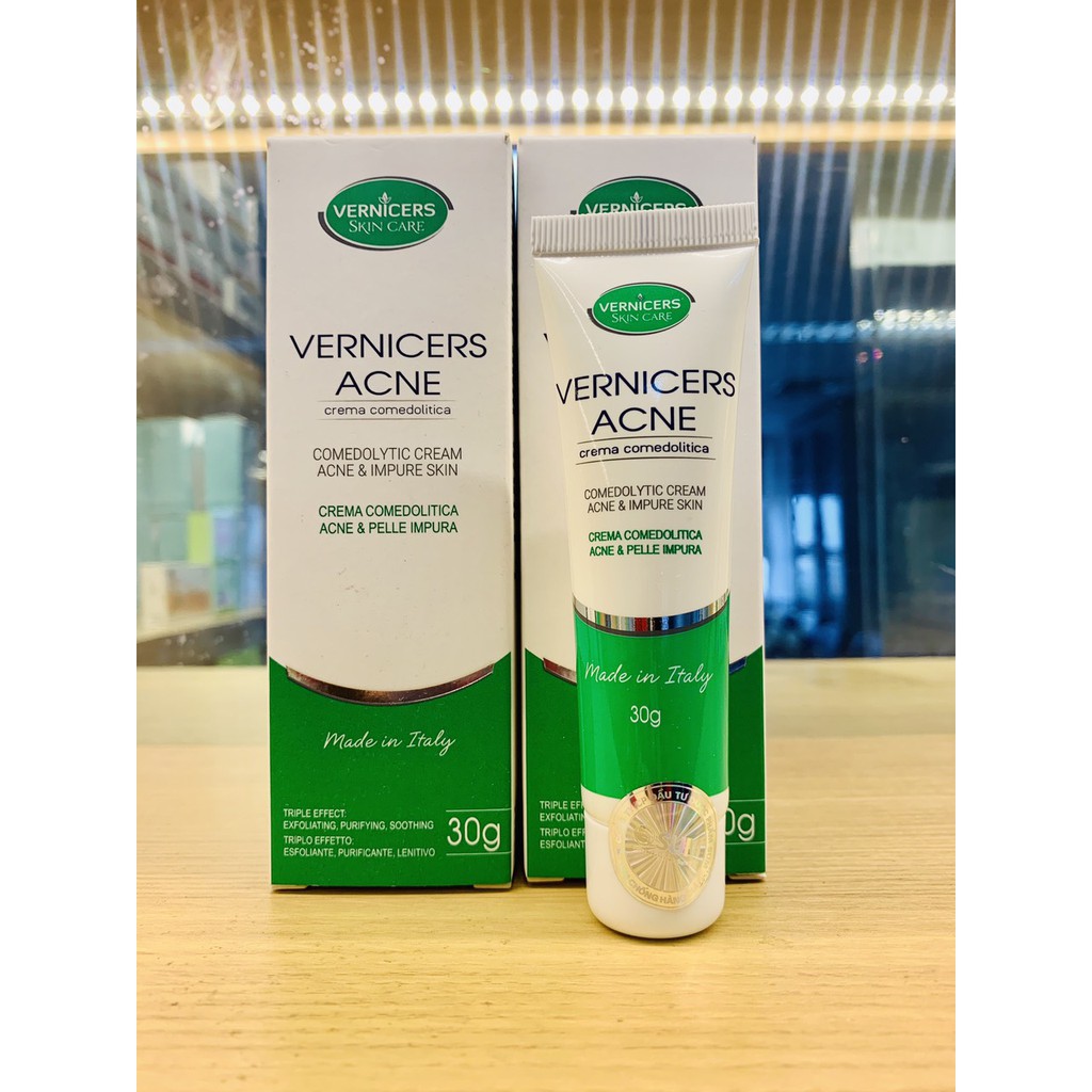 Bộ Đôi Ngừa Mụn VERNICERS ACNE