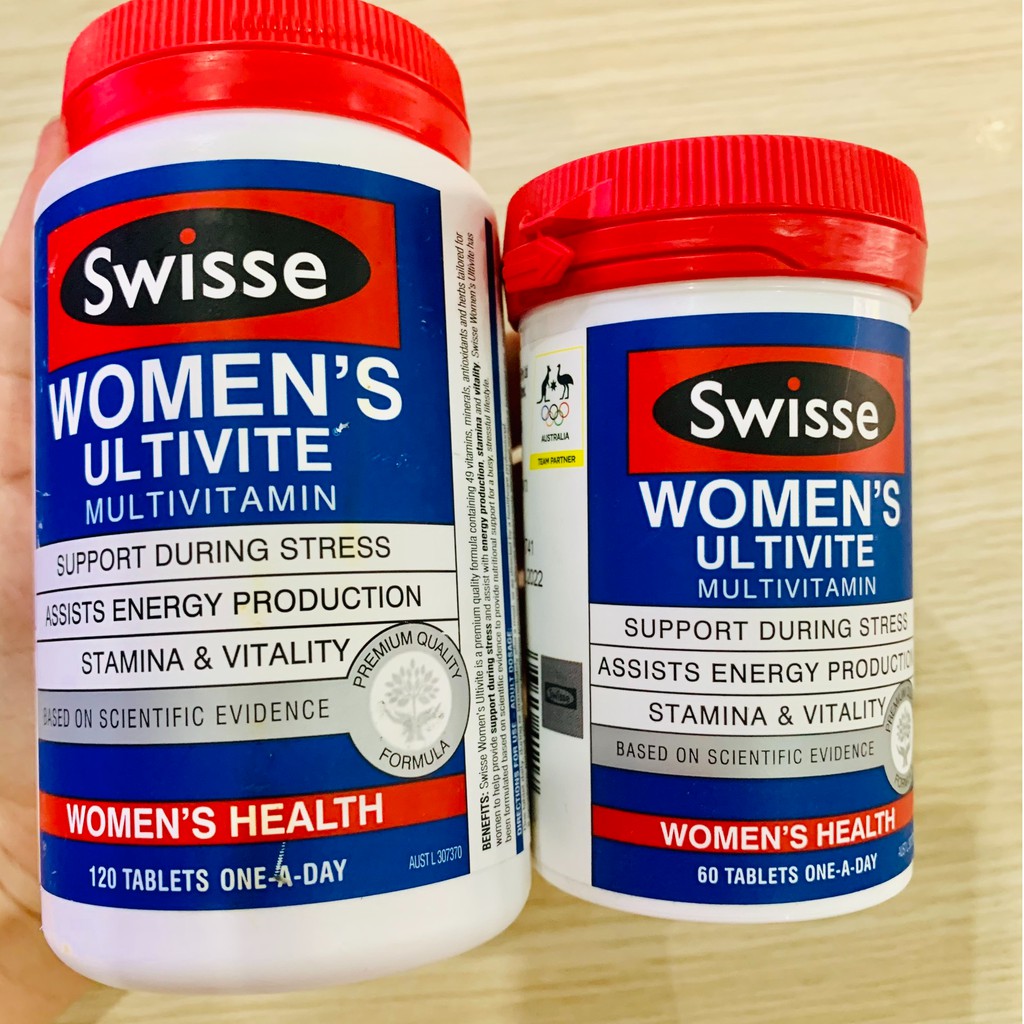 [Hàng Chuẩn ÚC] Swisse Women's Ultivite Multivitamin - 50 Vitamin TRONG 1 VIÊN dành cho Nữ DATE 2022,2023 | Thế Giới Skin Care