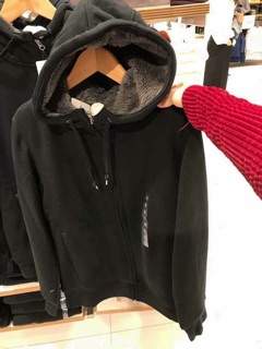 Áo Khoác Lót Lông Cừu Nam Uniqlo