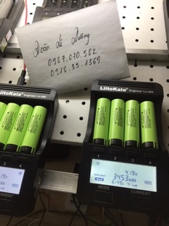 Pin 18650 panasonic 3400mAh mới 100%