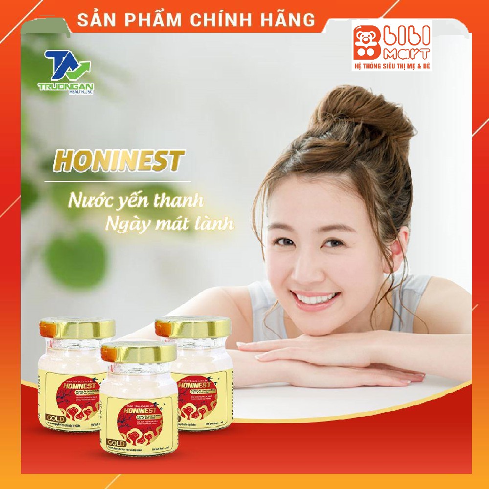 Nước yến sào cao cấp Honinest cung cấp dinh dưỡng, bồi bổ sức khỏe.