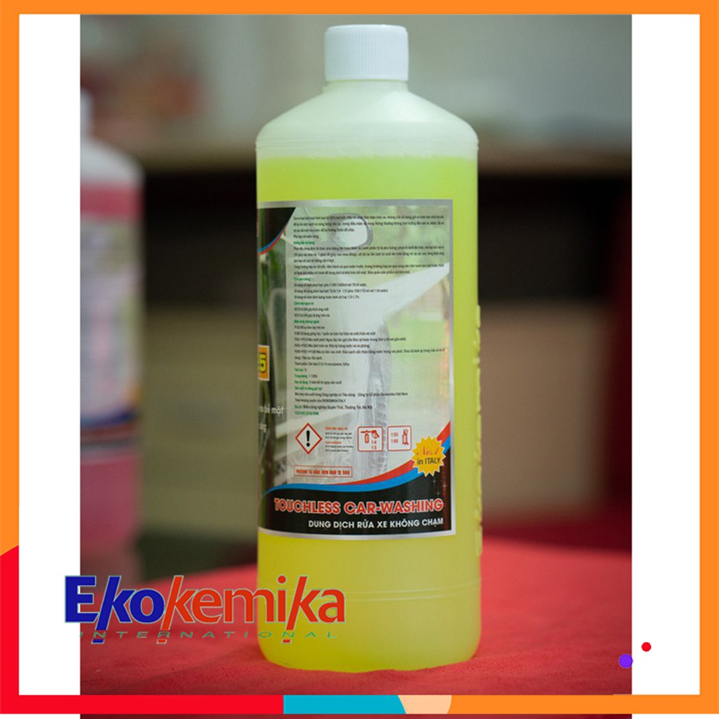 DUNG DỊCH RỬA XE KHÔNG CHẠM BIO 25-1L tặng 1 khăn lau đa năng