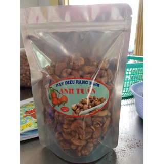 Hạt điều rang muối vỏ lụa Anh Tuấn Loại 1