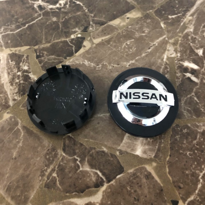 Logo Chụp Mâm Bánh Xe Cho Ô Tô Nissan Đường Kính 54mm