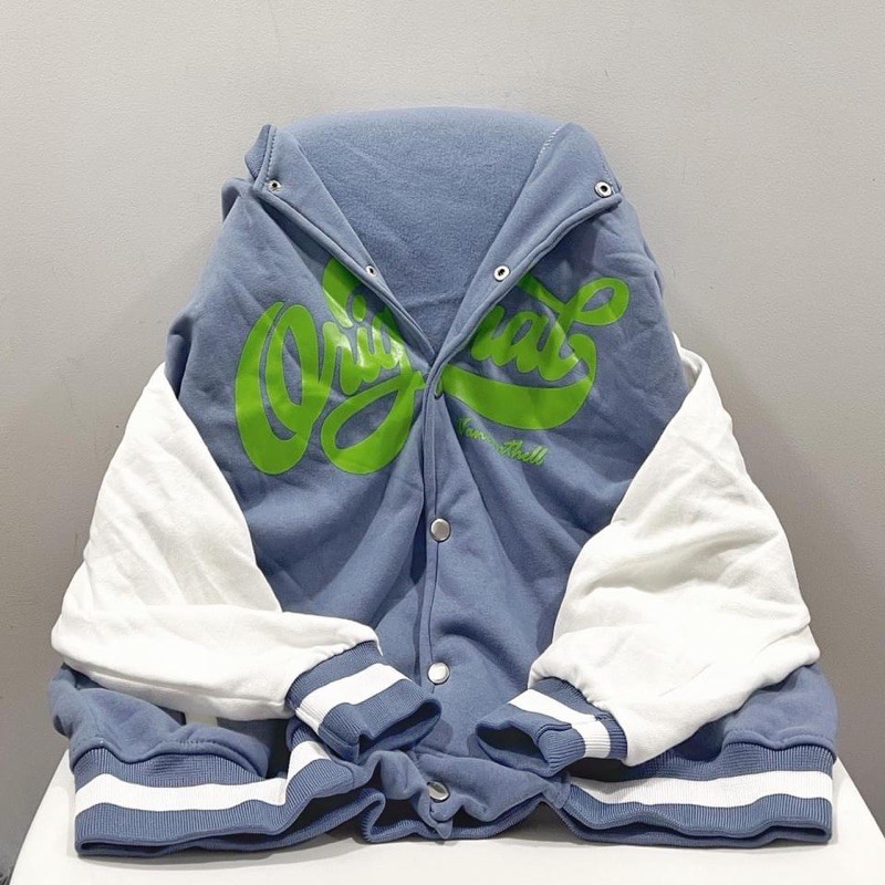 ÁO KHOÁC BOMBER JACKET NỈ BÔNG ORIGINAL | BigBuy360 - bigbuy360.vn