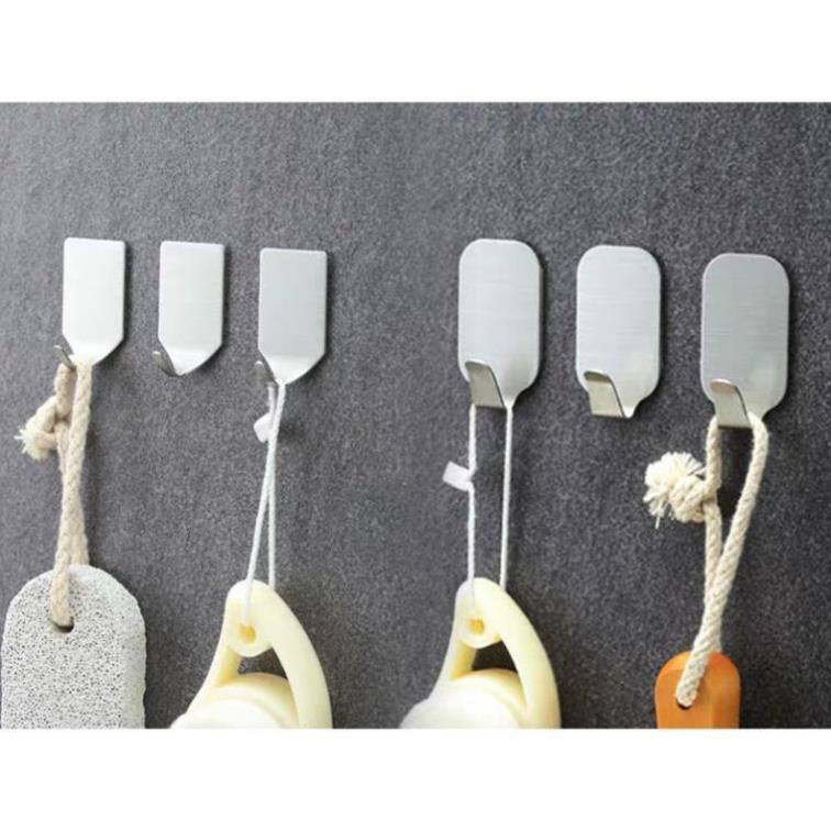 Móc Treo Đồ, Móc Dán Tường Inox 304 Treo Đồ Đa Năng- HOOK