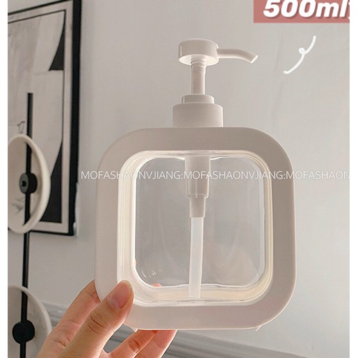 Bình chiết nước rửa bát 500ml- bình chiết nước rửa tay siêu cute