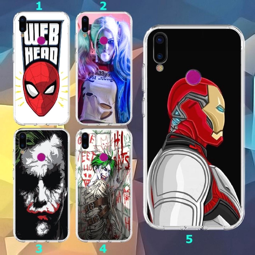 Ốp lưng in hình Iron Man/ các nhân vật phản diện phim siêu anh hùng cho iPhone 6s