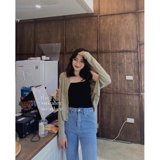 Áo khoác cardigan len mongtoghi mỏng
