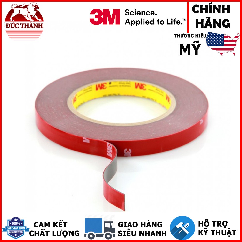 Băng keo cường lực dán đồ chơi xe hơi 3M 4229P 10mmx10m (Đỏ)