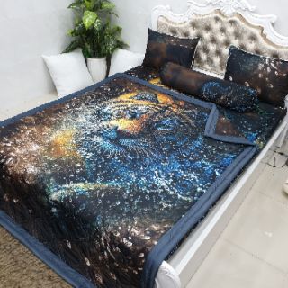 BỘ DRAP THUN LẠNH Ý 5D THÁI LAN CAO CẤP