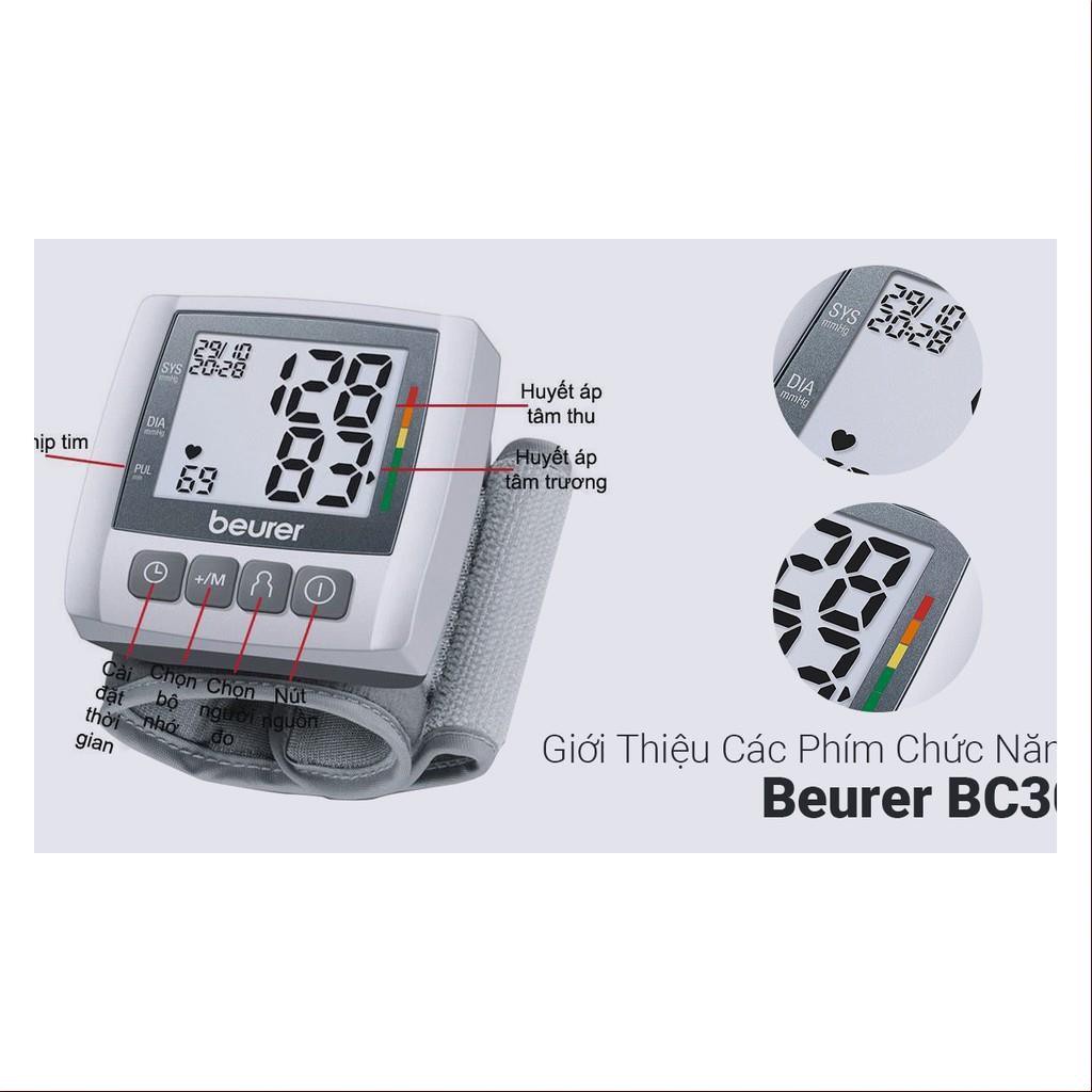 Máy đo huyết áp cổ tay Beurer BC30