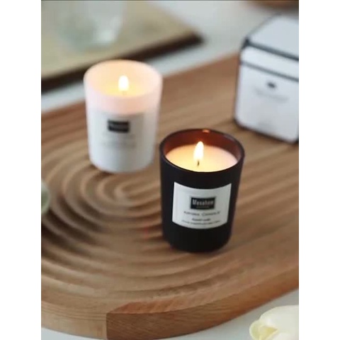 Nến thơm phòng nhiều mùi hương candle cup Heodecor tinh dầu thư giãn giảm stress không khói an toàn