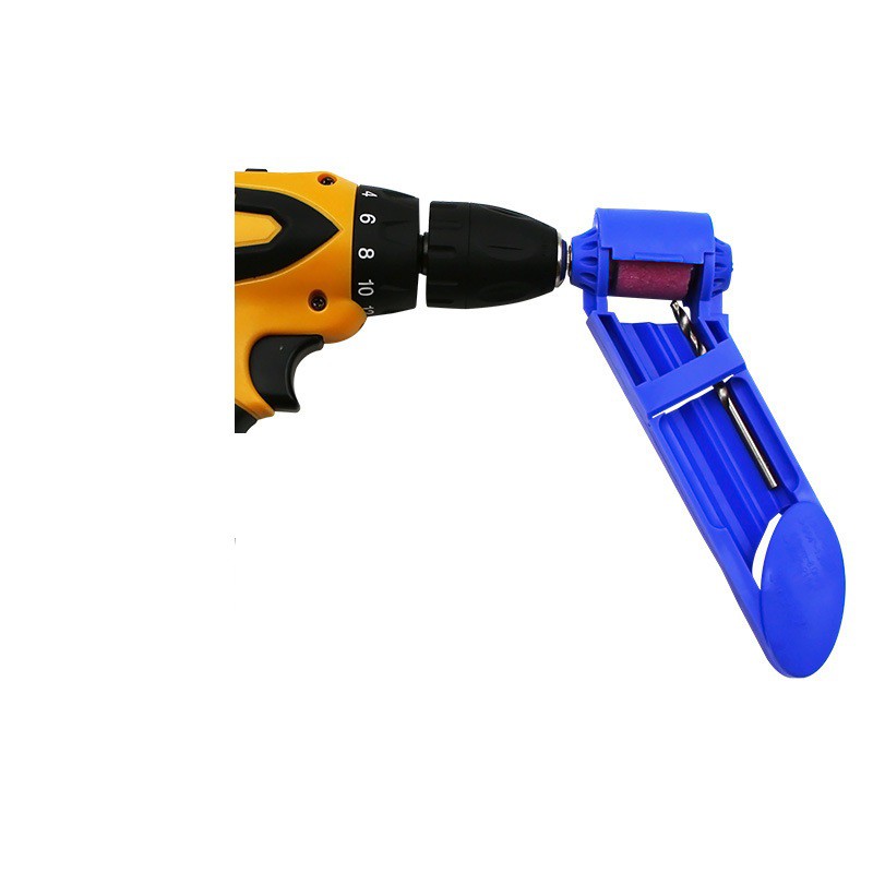 Dụng cụ mài mũi khoan cap cấp tặng cờ lê - Cữ mài mũi khoan bằng máy khoan 2-12.5mm