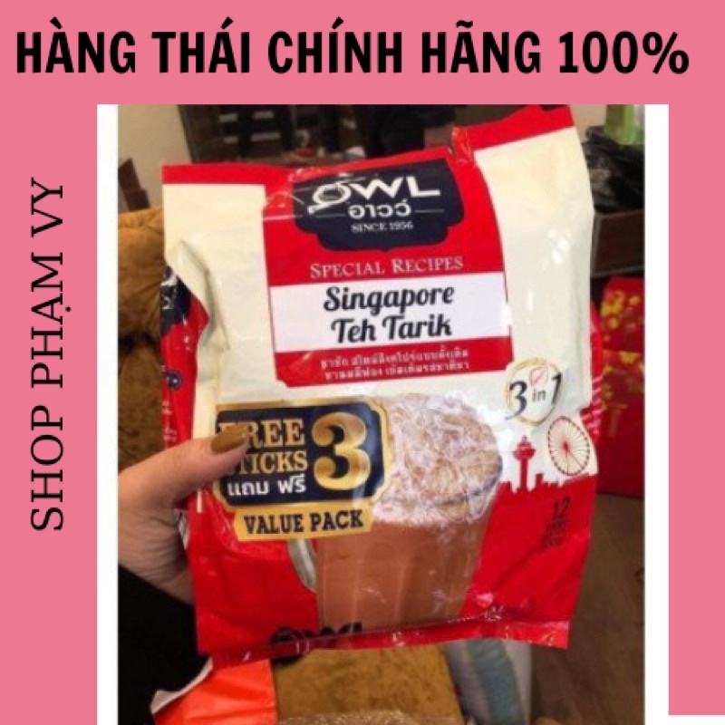 [GIÁ CẠNH TRANH] TRÀ SỮA OWL SINGAPORE CÓ 15 gói nhỏ bên trong