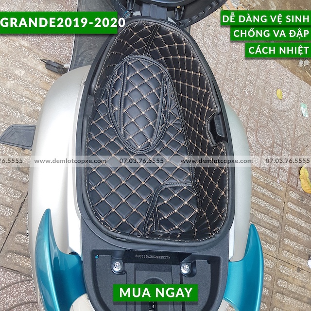 Lót Cốp Da Chống Nóng Chống shock - YAMAHA  GRANDE 2019-2022-Giá Tận Xưởng-Có Túi Giấy Tờ