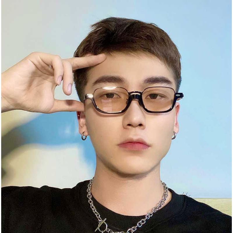 Kính mát gọng kim loại chống tia UV400 thời trang cho nam nữ