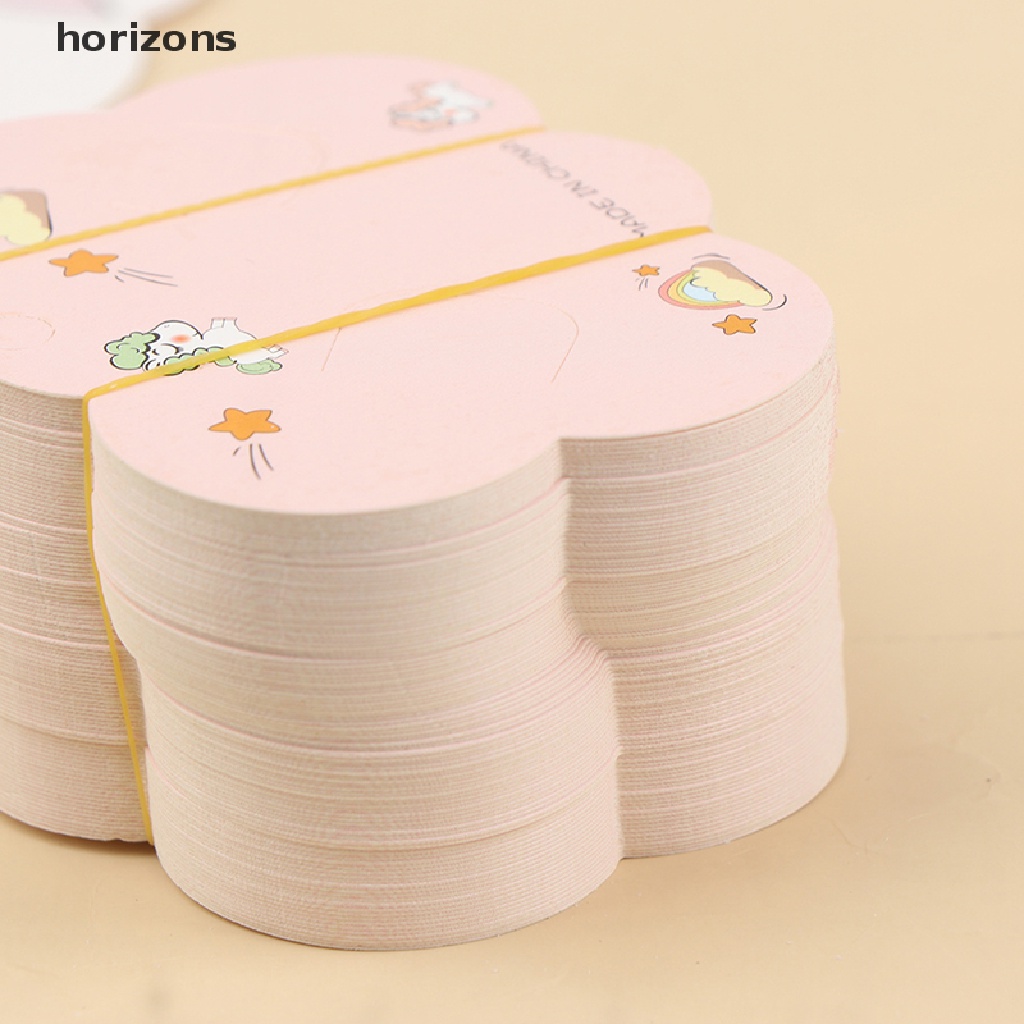 Set 50 thẻ giấy hình đám minh trang trí kẹp tóc/ trang sức chất lượng cao