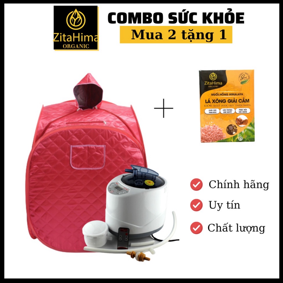 Combo Lều Xông Hơi Cao Cấp, Chăm Sóc Sức Khỏe ZitaHima - Không Thể Thiếu Trong Mỗi Gia Đình